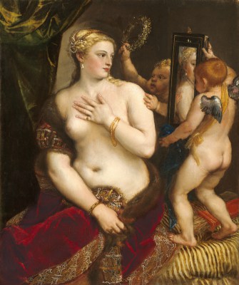 Tycjan, Wenus z lustrem, reprodukcja